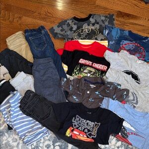 Cat & Jack Kids Clothing Set with Graphic Tees and Pants